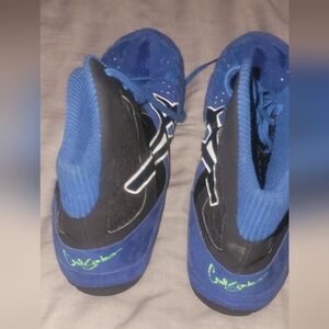 Men's size 15 asics wrestling shoes Blue